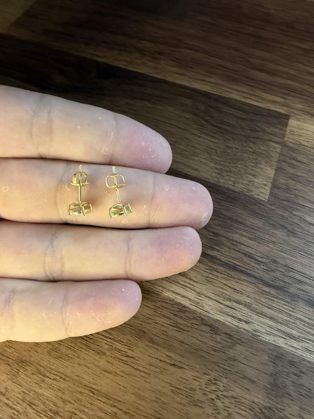 Moissanite Stud Earrings