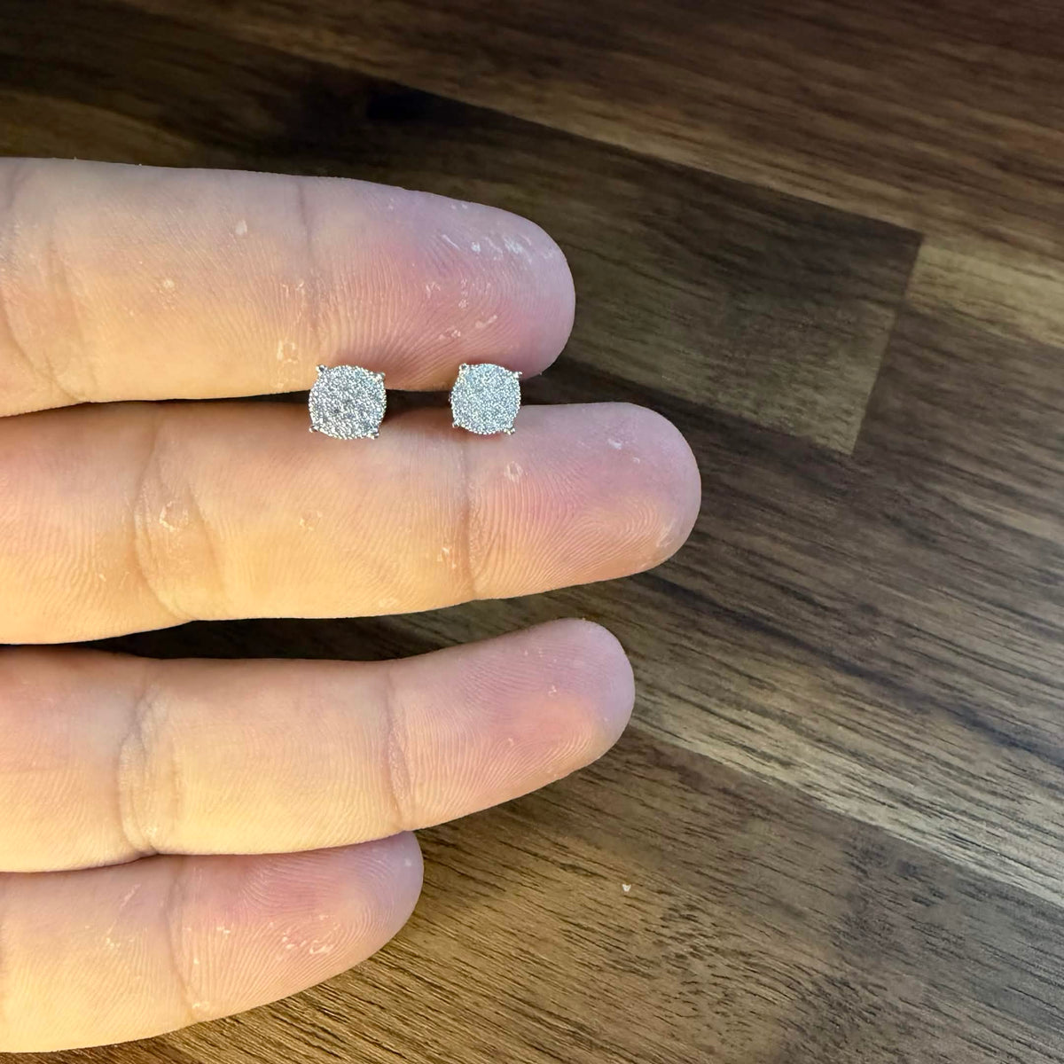 Moissanite Stud Earrings