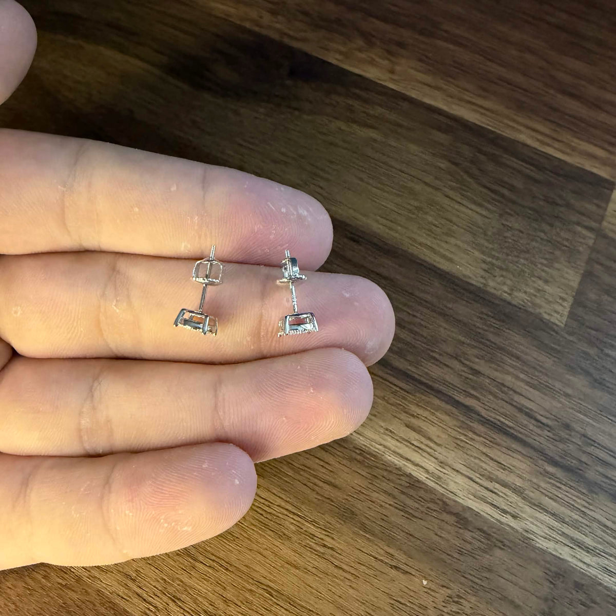Moissanite Stud Earrings