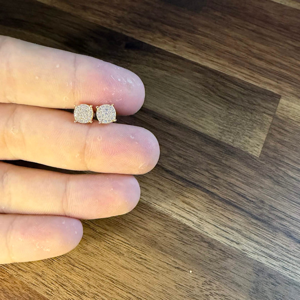 Moissanite Stud Earrings