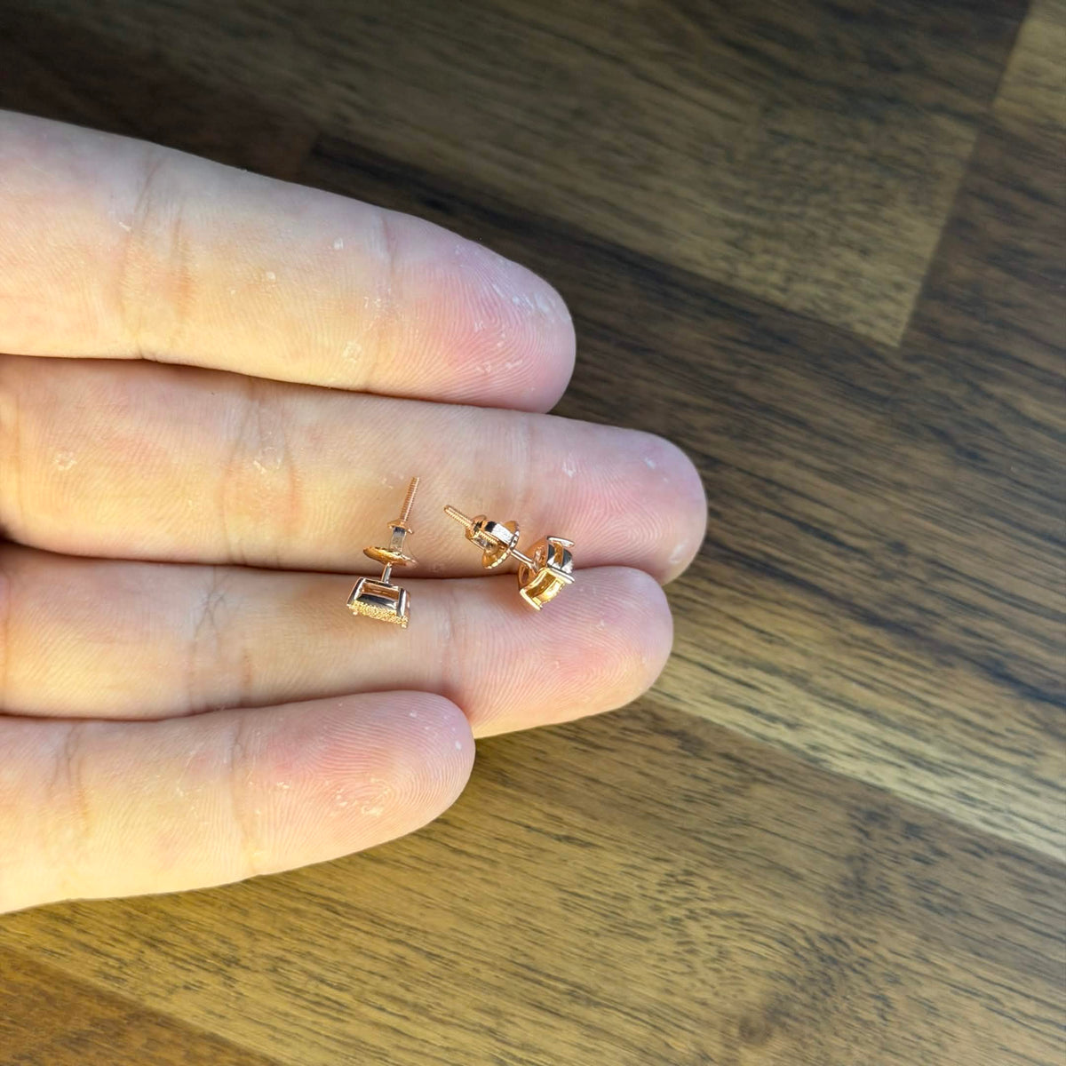 Moissanite Stud Earrings