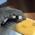 Moissanite Cubic Stud earrings